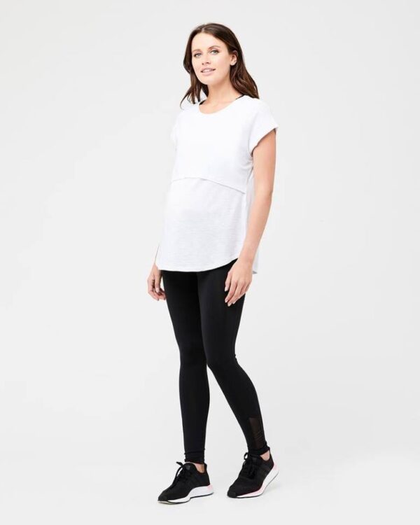 Richie Nursing Tee White - Image 3