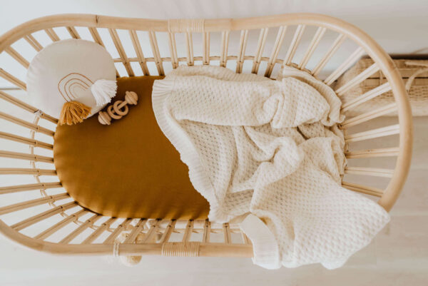 Bronze | Bassinet Sheet / Change Pad Cover - Image 2