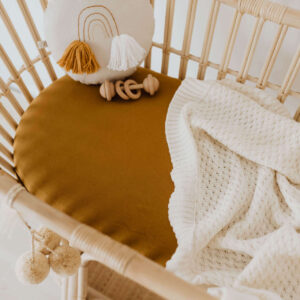 Bronze | Bassinet Sheet / Change Pad Cover