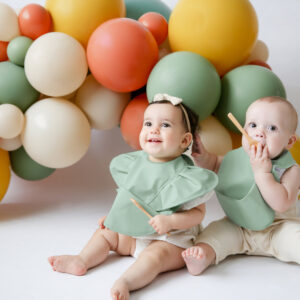 Sage | Snuggle Bib Waterproof