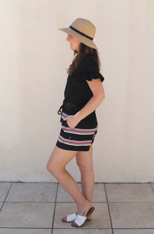 Black Ayla Shorts by Addison Clothing - Image 7