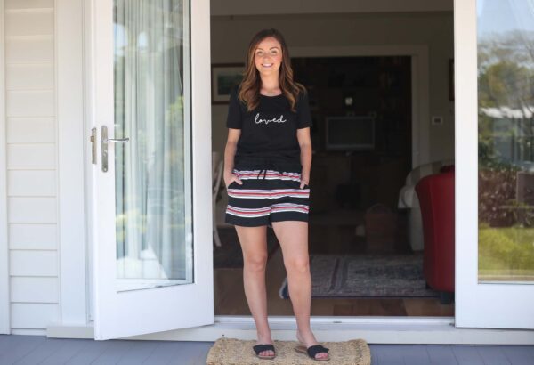 Black Ayla Shorts by Addison Clothing - Image 2