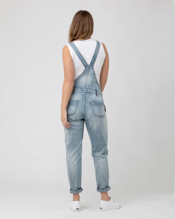 Denim Overalls Pale Blue - Image 11