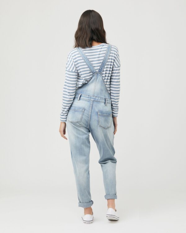 Denim Overalls Pale Blue - Image 3