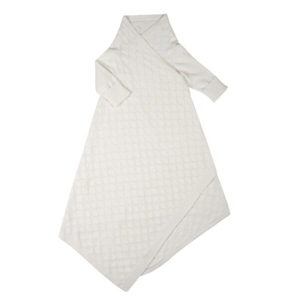 Pointelle Lace shwrap™ - Milk - Image 2