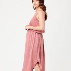 Nursing Slip Dress - Rose