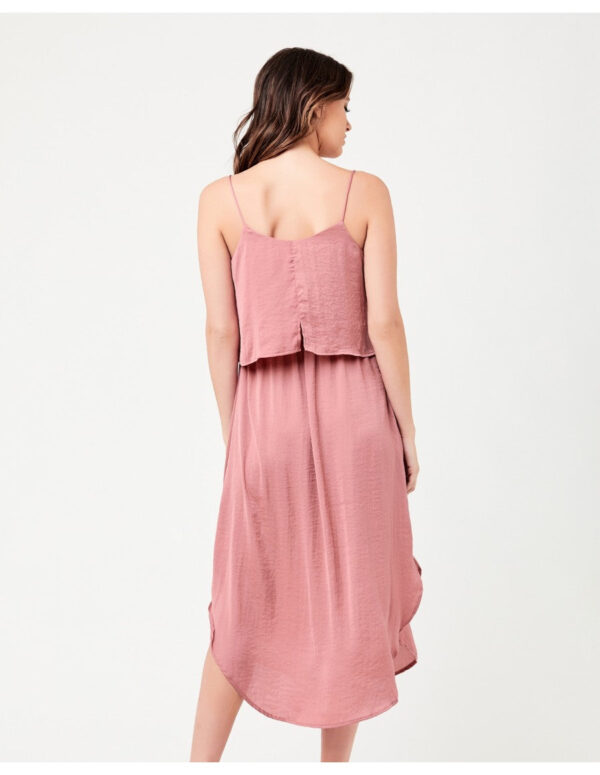 Nursing Slip Dress - Rose - Image 2