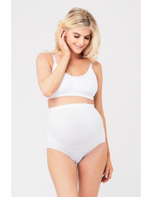 Seamless Maternity Brief (White) - Image 5